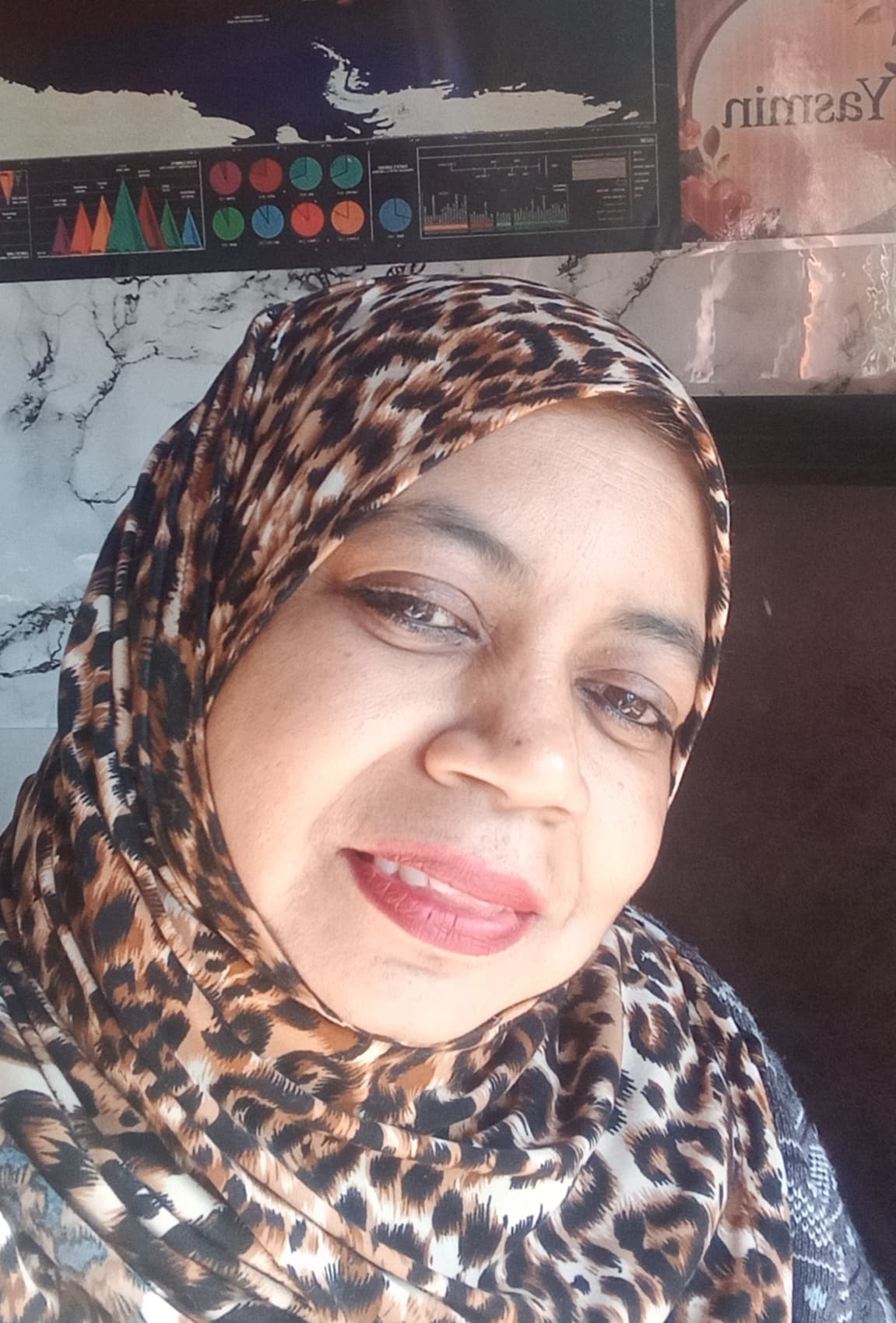 Yasmin Asvat, English tutor in Johannesburg, South Africa